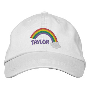 Gorra Bordada Nombre personalizado: arcoiris del orgullo gay