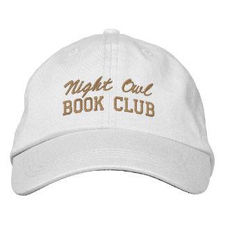 Gorra Bordada Nombre personalizado del club de lectura