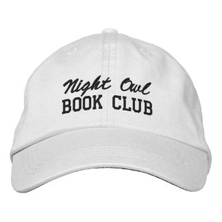 Gorra Bordada Nombre personalizado del club de lectura