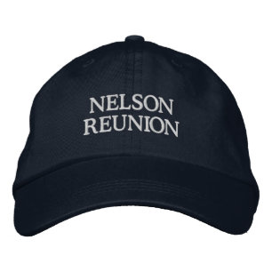 Gorra Bordada Nombre personalizado Reunión familiar Monograma