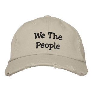 Gorra Bordada Nosotros, el pueblo, molesto campeón de Chino