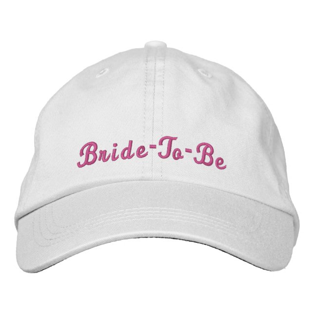 Gorra Bordada Novia a ser (Anverso)