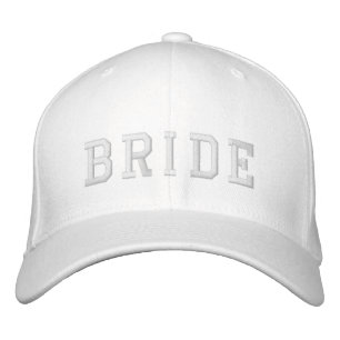 Gorra Bordada Novia   Bebé Bachelorette de color rosa de estilo