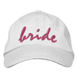 Gorra Bordada Novia blanca