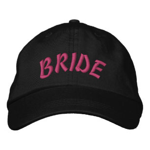 Gorra Bordada Novia Personalizada Bordada a Mano