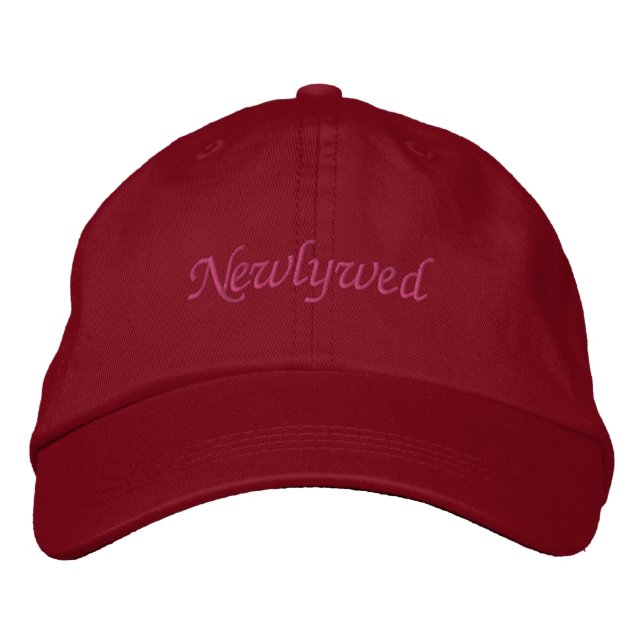 Gorra Bordada Novia recién casada (Anverso)