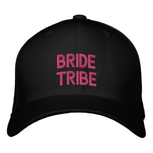 Gorra Bordada Novia Tribu Tipografía Despedida de Soltera