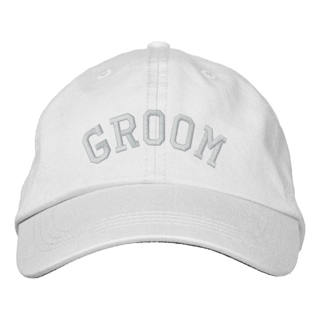 GORRA BORDADA NOVIO (Anverso)