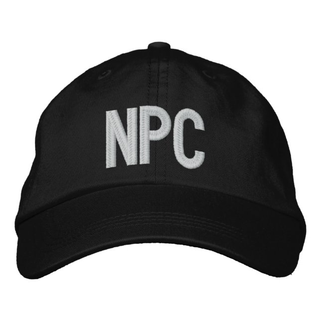 GORRA BORDADA NPC (Anverso)