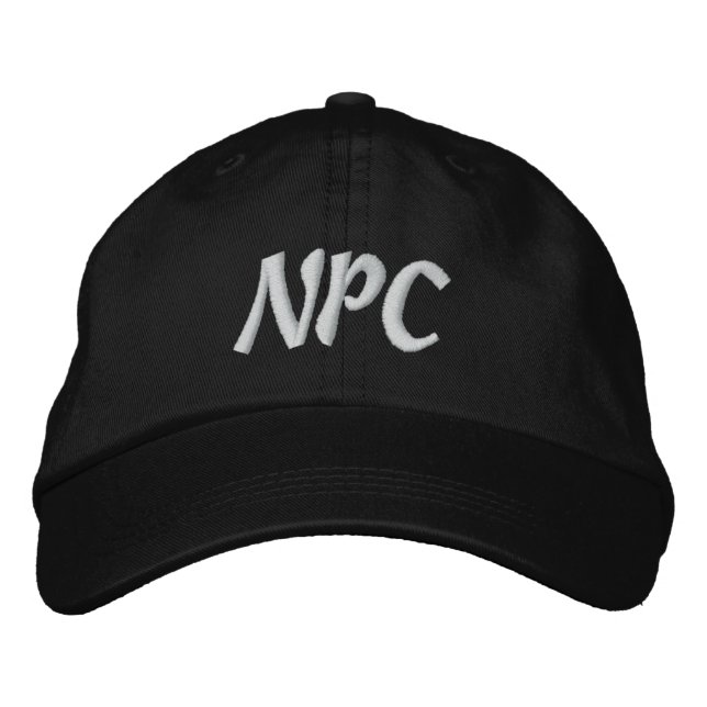 GORRA BORDADA NPC (Anverso)