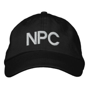 GORRA BORDADA NPC