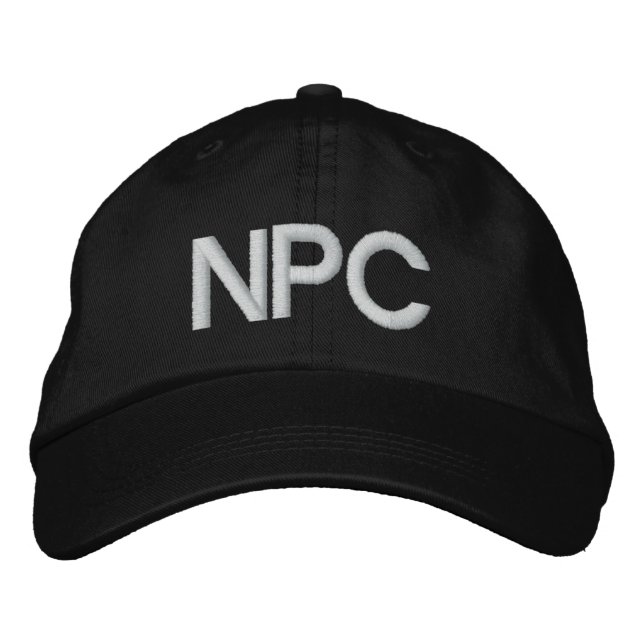 GORRA BORDADA NPC (Anverso)