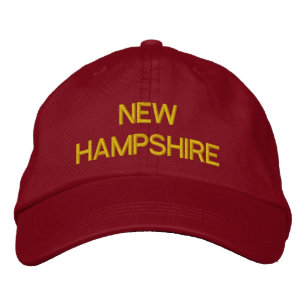 GORRA BORDADA NUEVA HAMPSHIRE