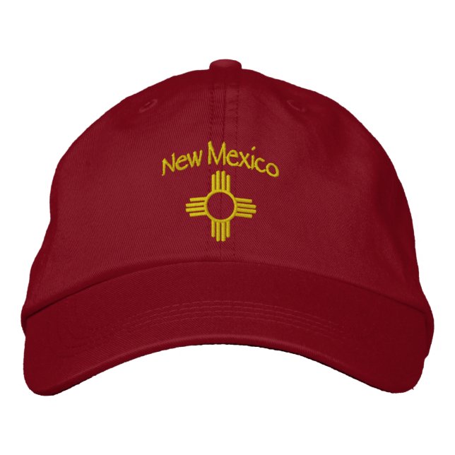 Gorra Bordada NUEVA MÉXICO - ZIA (Sol) (Anverso)