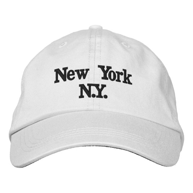 Gorra Bordada Nueva York (Anverso)