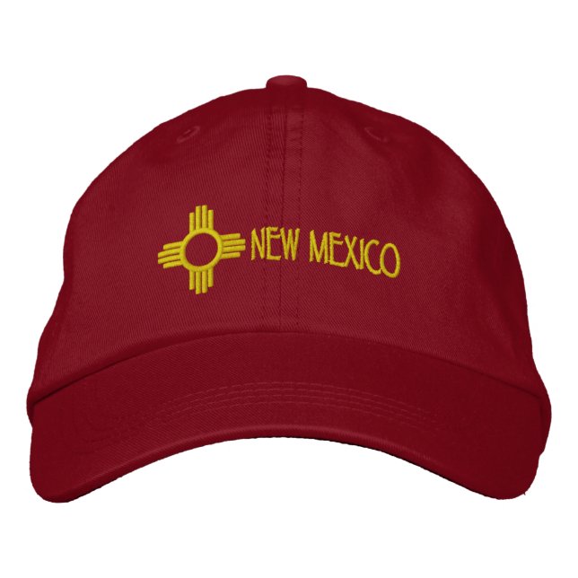 Gorra Bordada Nuevo México (Anverso)