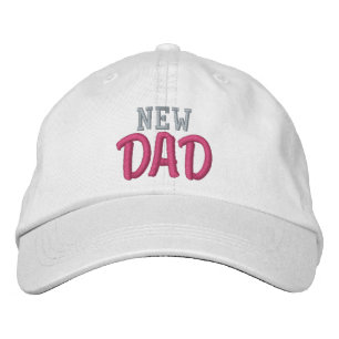 Gorra Bordada Nuevo papá de una niña, Orgulloso padre de un reci