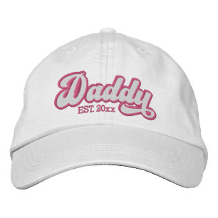 Gorra Bordada Nuevo Papá Establecido Personalizado