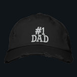 Gorra Bordada Número 1 Papá<br><div class="desc">Número 1 Pac bordado</div>
