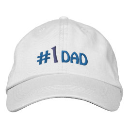 Gorra Bordada Número Uno Papá