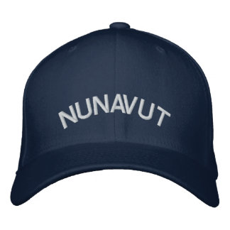 Gorra Bordada Nunavut Cabo de béisbol bordado Cabo Canadá