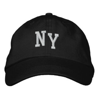 Gorra Bordada NY Black Men's Cap