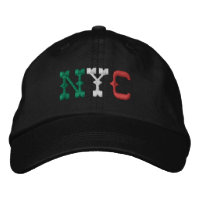 NYC Bandera de Italia Vieja Clásica Verde Rojo Neg