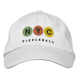 Gorra Bordada NYC Pickleball EMBROIDEED cap v2