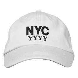 Gorra Bordada NYC Year Clean Stylish