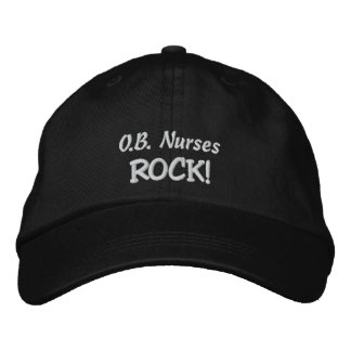 Gorra Bordada O.B. ¡Rock de enfermeras!