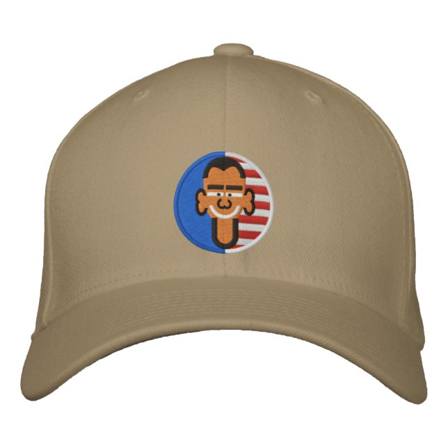 GORRA BORDADA OBAMA2012 (Anverso)