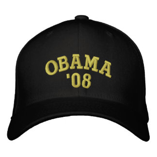 GORRA BORDADA OBAMA '08
