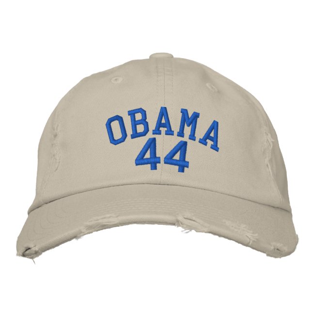 GORRA BORDADA OBAMA 44 (Anverso)