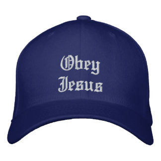 Gorra Bordada Obedecer Jesús