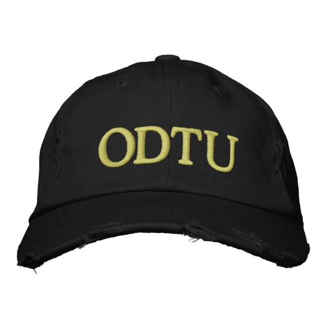 Gorra Bordada ODTU - Sindicato de Maestros sin cargo - SRF (Anverso)