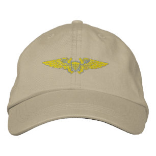 Gorra Bordada Oficial de vuelo naval