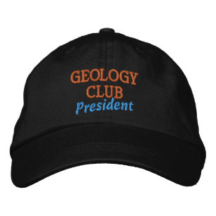 Gorra Bordada Oficial del Club de Geología