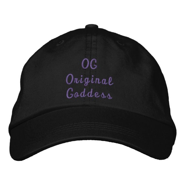 Gorra Bordada OG Diosa Original (Anverso)