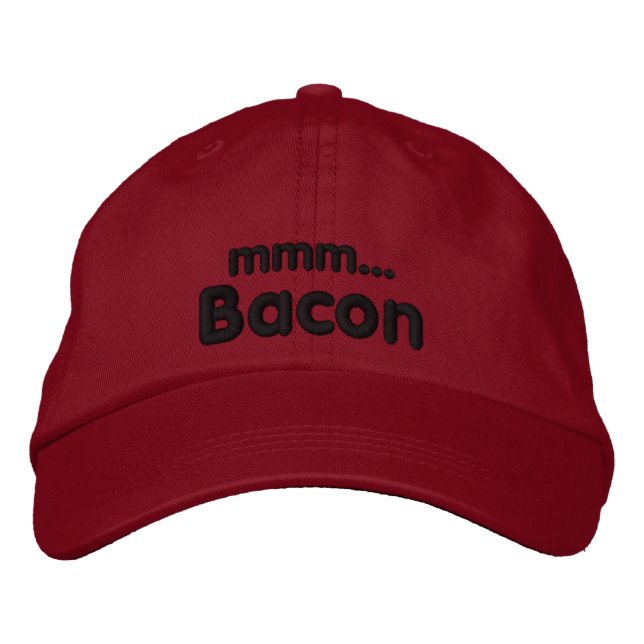 Gorra Bordada OH, Bacon Love (Anverso)