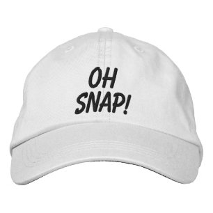 Gorra Bordada Oh Snap