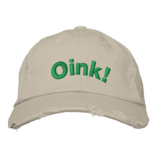 Gorra Bordada ¡Oink!