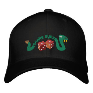 Gorra Bordada Ojos de serpiente