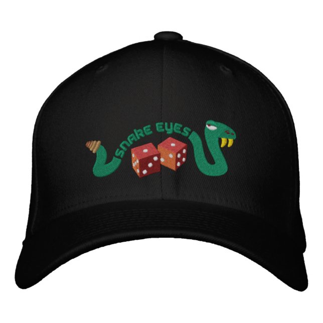 Gorra Bordada Ojos de serpiente (Anverso)