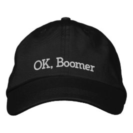 Gorra Bordada Ok, Boomer |