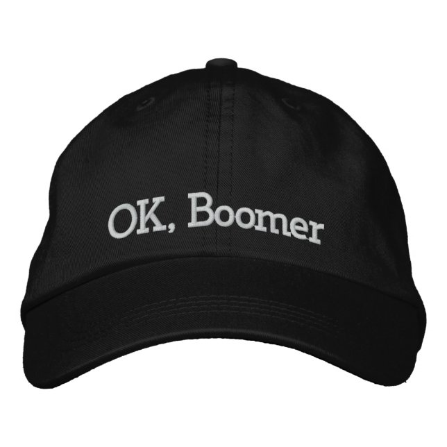 Gorra Bordada Ok, Boomer | (Anverso)