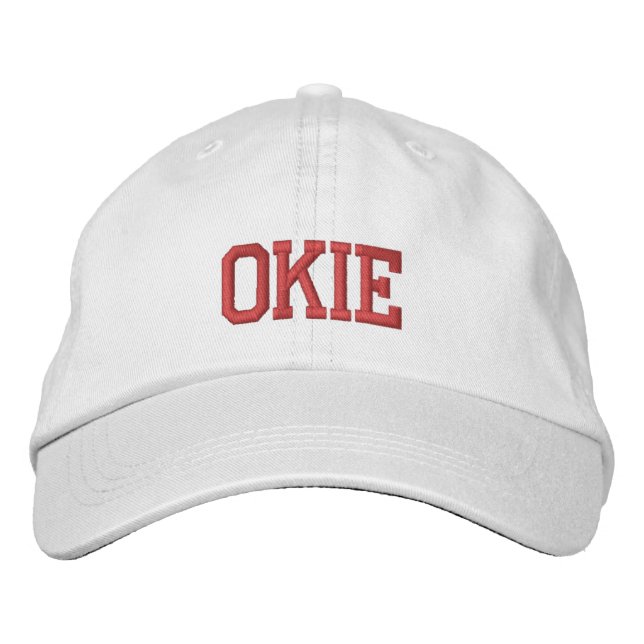 GORRA BORDADA OKIE   (Anverso)