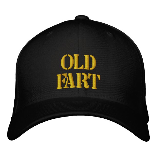GORRA BORDADA OLDFART (Anverso)
