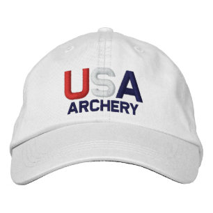 Gorra Bordada Olimpiadas de tiro con arco de EE.UU. embrujaron a