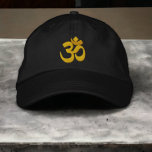 Gorra Bordada Om Omkara<br><div class="desc">Blindajes con símbolo budista Om Omkara bordados de Ricaso</div>