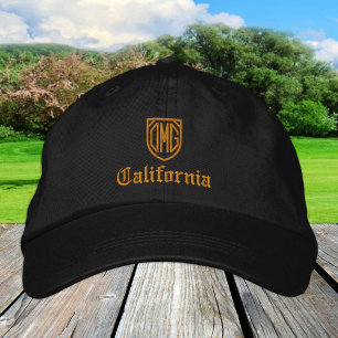 Gorra Bordada OMG California & American Moda, Estados Unidos / p